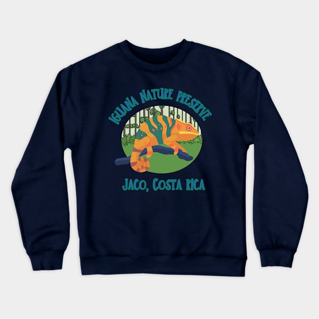 Iguana nature preserve Crewneck Sweatshirt by Benjamin Customs